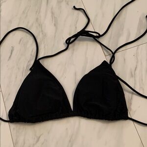 Black Triangle Bikini Top